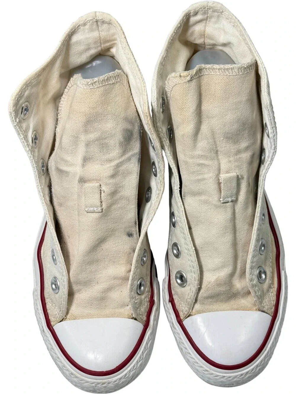 Chuck Taylor Converse All Star White Hi Top Unisex Sneaker M7650 Mens 4 Womens 6